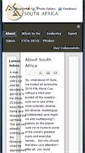 Mobile Screenshot of about-south-africa.com